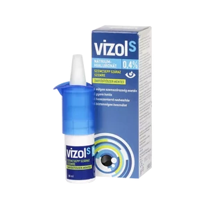 Vizol S 0,4% oldatos szemcsepp száraz szemre 10ml