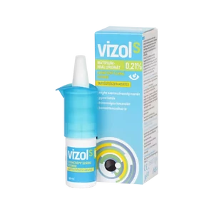 Vizol S 0,21% oldatos szemcsepp száraz szemre 10ml