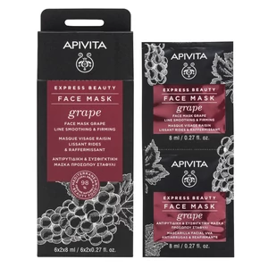 APIVITA Express ránctalanító arcmaszk - Szőlővel 2x8ml