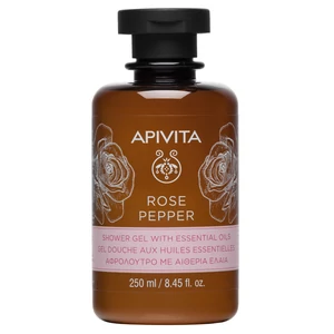 APIVITA Tusfürdő illóolajokkal, bőrfiatalító rózsával & borssal 250ml
