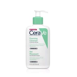 CERAVE Habzó tisztító gél normál és zsíros bőrre (473ml)