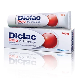 Diclac Dolo 50mg/G Gél 150g