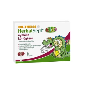 Dr.Theiss Herbal Sept köhögés elleni nyalóka 6x