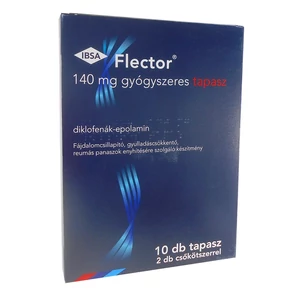 Flector 140mg Gyógyszeres Tapasz 10x csőkötszerrel