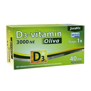 Jutavit D3 Vitamin 3000NE Oliva Kapszula 40x