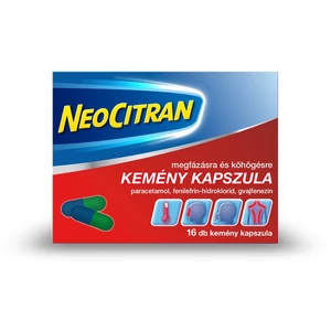 Neo Citran megfázásra és köhögésre kemény kapszula, 16x