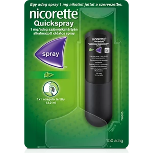 NICORETTE QUICKSPRAY 1MG/ADAG SPRAY 1X