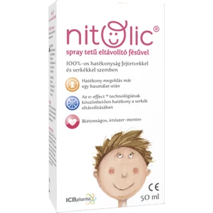 NITOLIC® Tetű eltávolító spray fésűvel