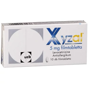 Xyzal 5mg Filmtabletta 28x