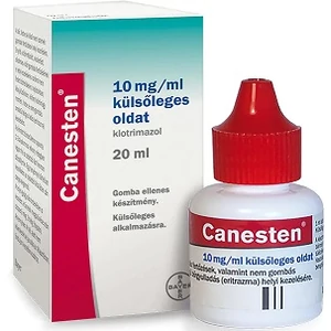 Canesten 10mg/Ml Külsőleges Oldat 20ml