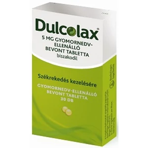 Dulcolax 5mg Gyomornedv-ellenálló Bevont Tabletta 30x