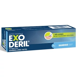 Exoderil 10mg/G Krém 15g