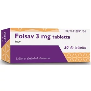 Folsav 3mg Tabletta 50x