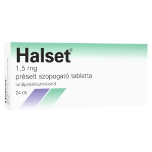 Halset 1,5mg Préselt Szopogató Tabletta 24x