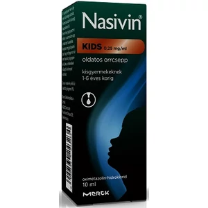 Nasivin Kids 0,25mg/ml Oldatos Orrcsepp 10ml
