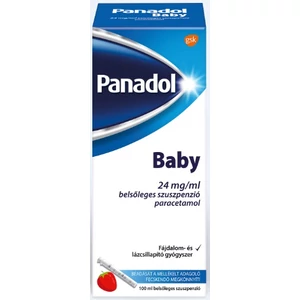 Panadol Baby És Infant Szuszpenzió 100ml