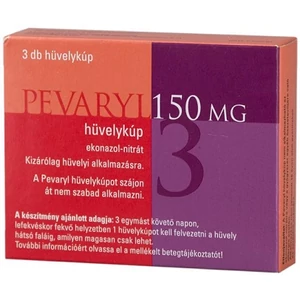 Pevaryl Lady 150mg Hüvelykúp 3x