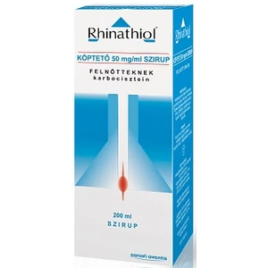 Rhinathiol Köptető 50mg/Ml Szirup Felnőtteknek 200ml