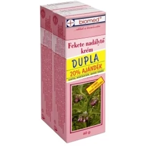 Biomed Fekete Nadálytő Krém Dupla 120g