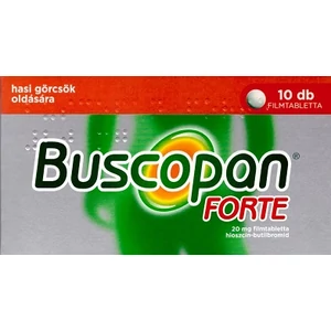 Buscopan Forte 20mg Filmtabletta 10x