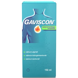 Gaviscon Menta Ízű Belsőleges Szuszpenzió 150ml