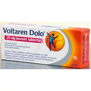 Voltaren Dolo 25mg Bevont Tabletta 20x