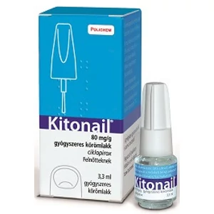 Kitonail 80mg/g Gyógyszeres Körömlakk 3,3ml