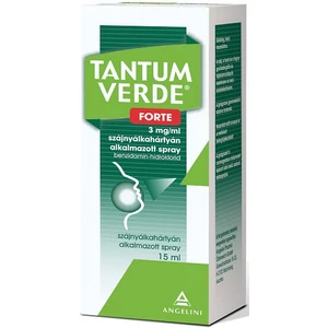 Tantum Verde Forte 3mg/Ml Szájny Alkalmazott Spray 1x15ml