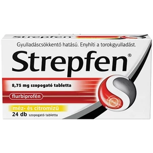 Strepfen 8,75mg Szopogató Tabletta 24x (méz és citrom)