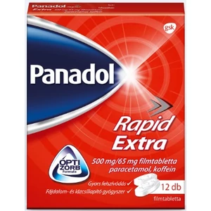 Panadol Rapid Extra 500mg/65mg Filmtabletta 24x