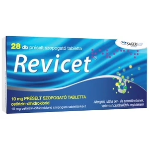 Revicet 10mg Préselt Szopogató Tabletta 28x
