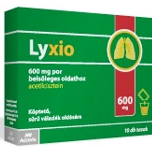 Lyxio 600mg Por Belsőleges Oldathoz 10x