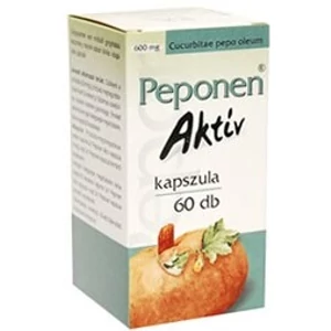 Peponen Aktív 600mg Lágy Kapszula 60x