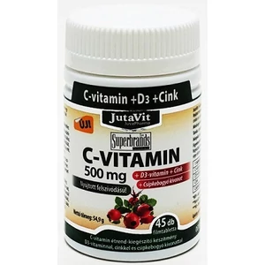 Jutavit C-vitamin 500mg + D3 Retard Tabletta 45x