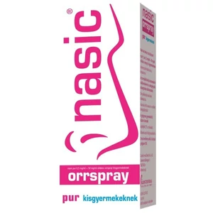 Nasic Pur 0,5mg/ml + 50mg/ml Orrspray Gyermekeknek 10ml