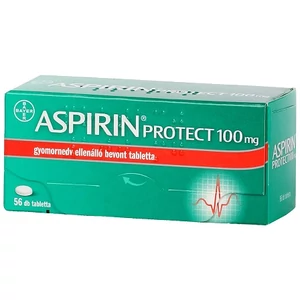 Aspirin Protect 100mg Gyomornedv-ellenálló Bevont Tabletta 56x