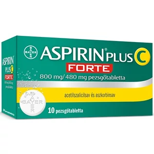 Aspirin Plus C Forte 800mg/480mg Pezsgőtabletta 10x