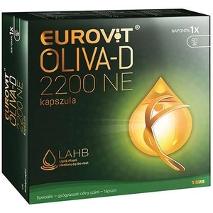 D-vitamin 2200ne Eurovit Oliva-d Kapszula 60x