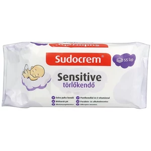 Sudocrem Sensitive Krémes Törlőkendő 55x