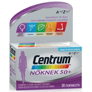 Centrum Nőknek 50+ A-z Filmtabletta 30x