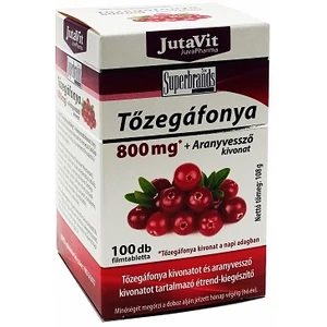 Jutavit Tőzáfonya Aranyvessző Filmtabletta 100x