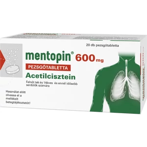 Mentopin 600 mg pezsgőtabletta