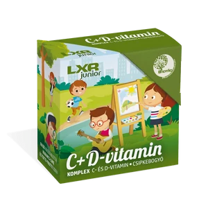 LXR Junior C+D-vitamin Komplex 60x