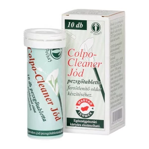 Colpo-Cleaner Jód Pezsgőtabletta Hüvelyöblítő 10x