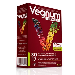Vegnum Energy-D Kapszula 30x 