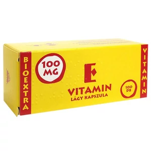 BIOEXTRA E VITAMIN LÁGY KAPSZULA 100MG 100X
