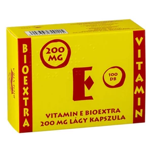 BIOEXTRA E VITAMIN LÁGY KAPSZULA 200MG 100X 