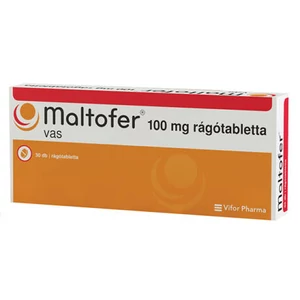 MALTOFER 100 MG RÁGÓTABLETTA 30X