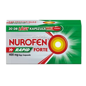 NUROFEN RAPID FORTE 400MG LÁGY KAPSZULA 30X