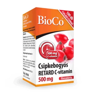 Bioco Csipkebogyó C-Vitamin 500 mg Retard Filmtabletta 100x